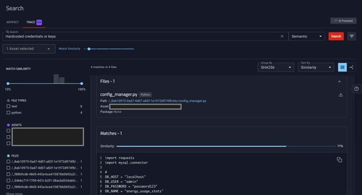 NetRise-Trace-HardCoded-Creds