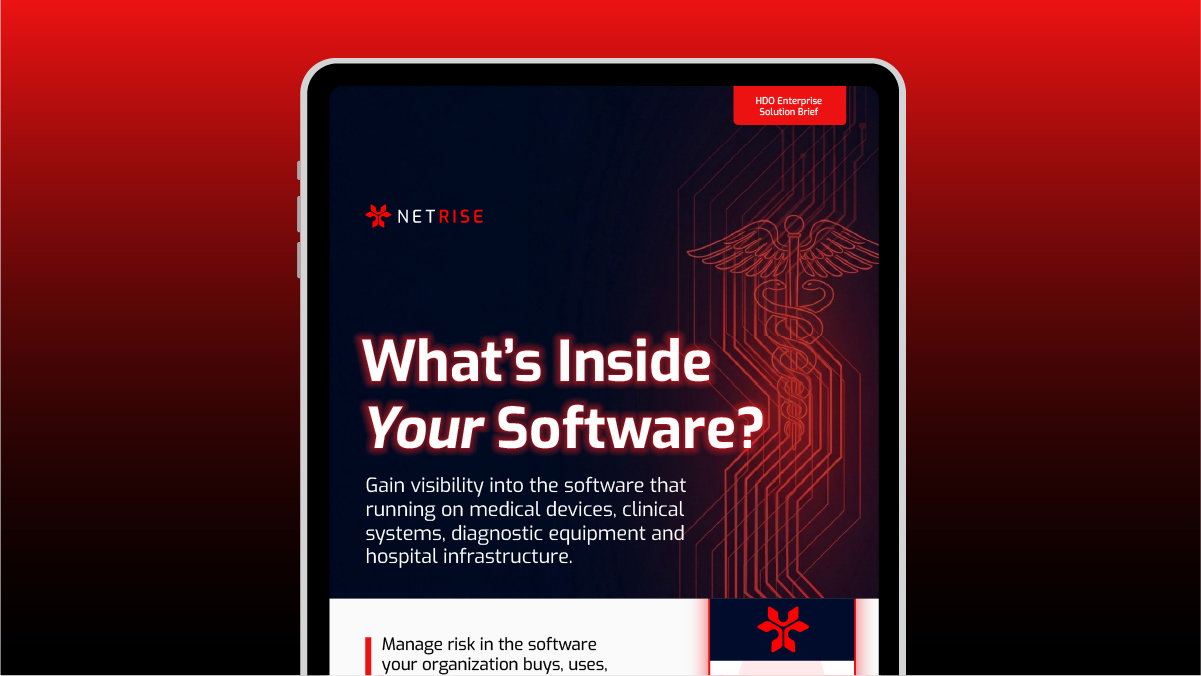 NetRise HDO Enterprise Solution Brief