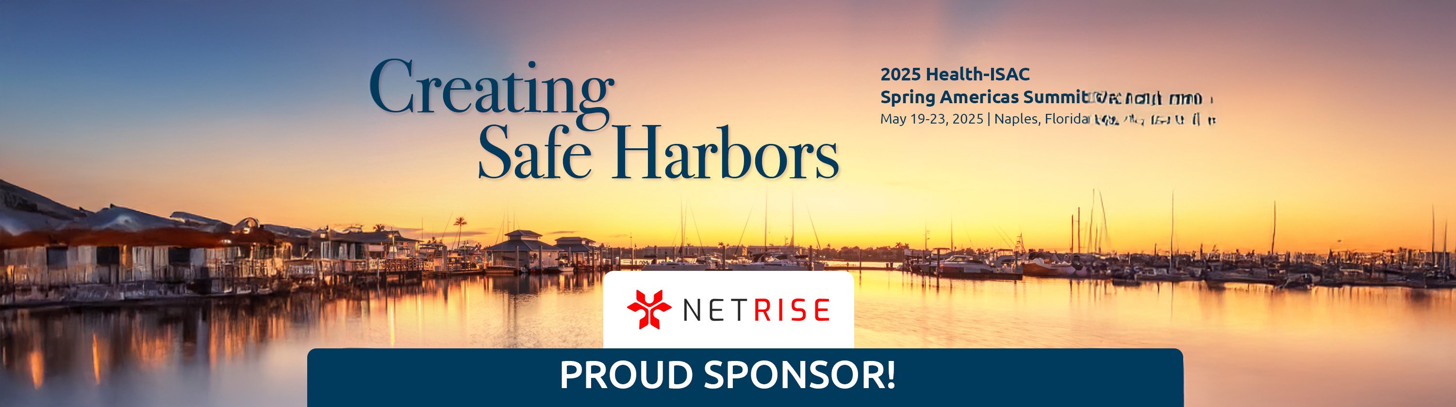 NetRise at Health-ISAC Creating Safe Harbors Spring Summit