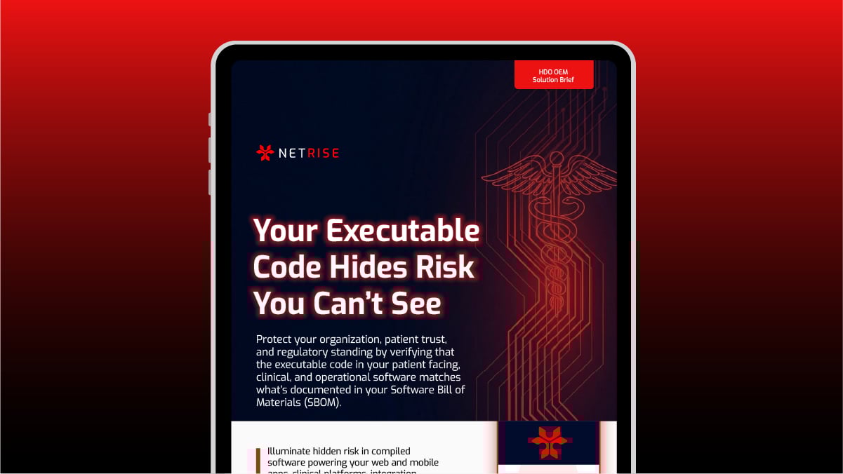 NetRise for HDO OEM's Solution Brief