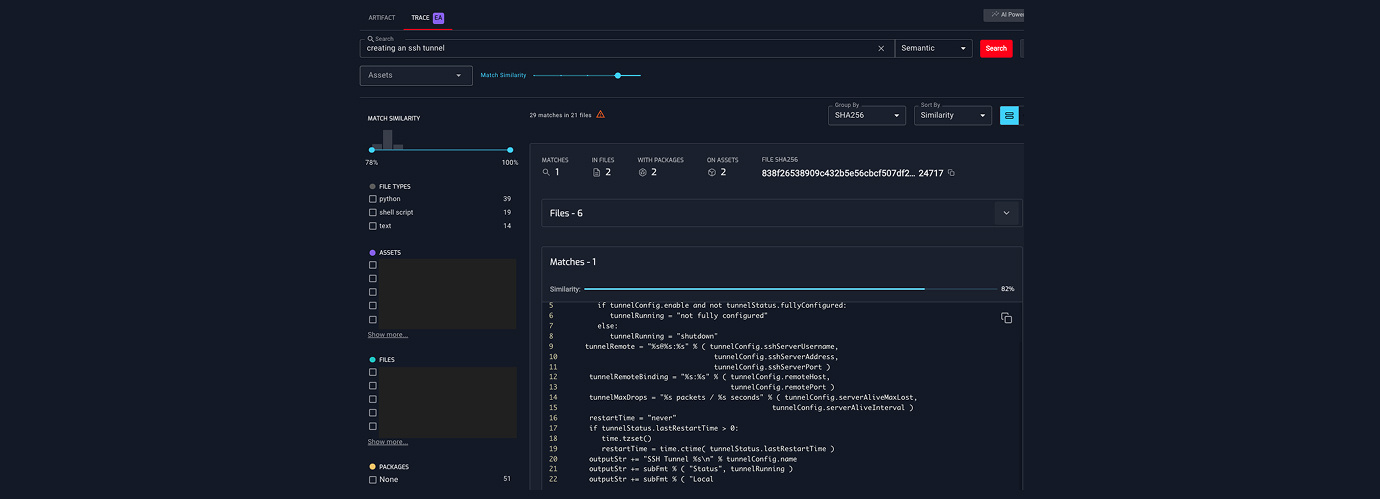 NetRise Trace: AI-Powered Intent-Based Vulnerability Search