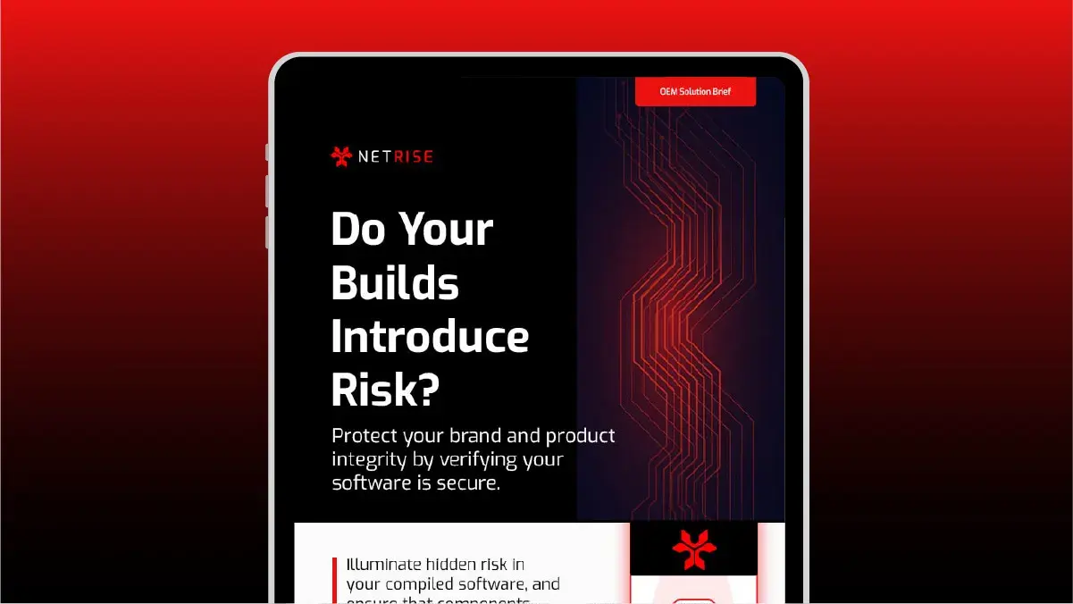 NetRise OEM Solution Brief