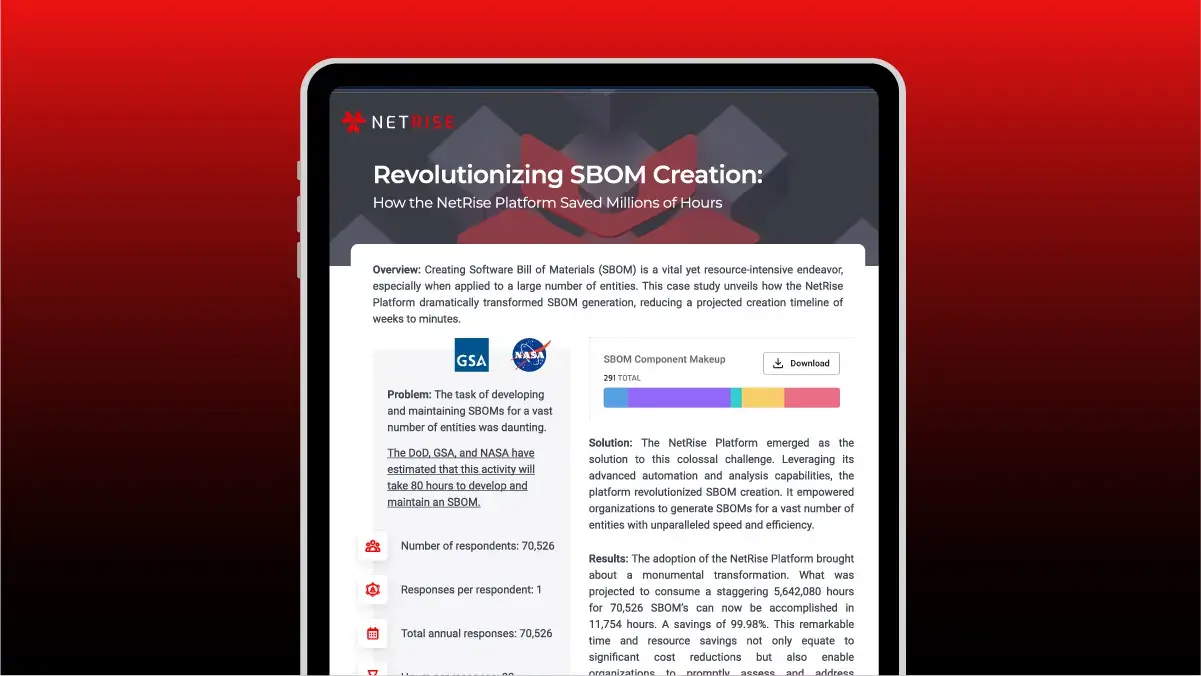 Revolutionizing SBOM Creation with the NetRise Platform